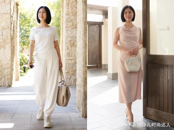 扮嫩不盲目追大牌时髦还大方见过世面的中年女性不刻意(图2)