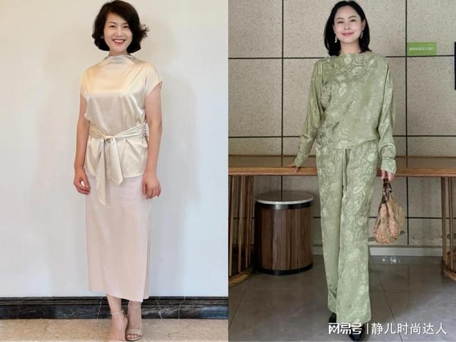 扮嫩不盲目追大牌时髦还大方见过世面的中年女性不刻意(图5)
