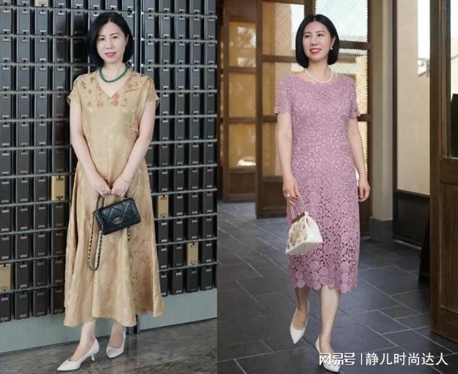 扮嫩不盲目追大牌时髦还大方见过世面的中年女性不刻意(图8)